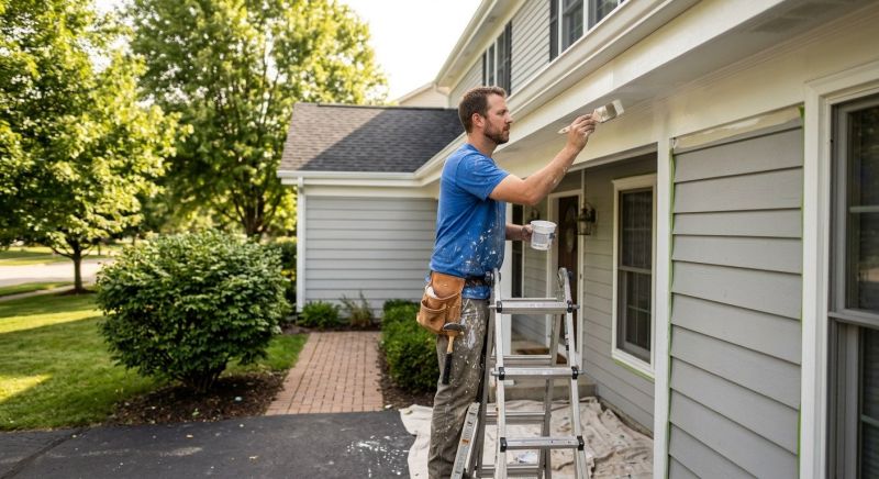 Attic Painting in Wilmington, NC