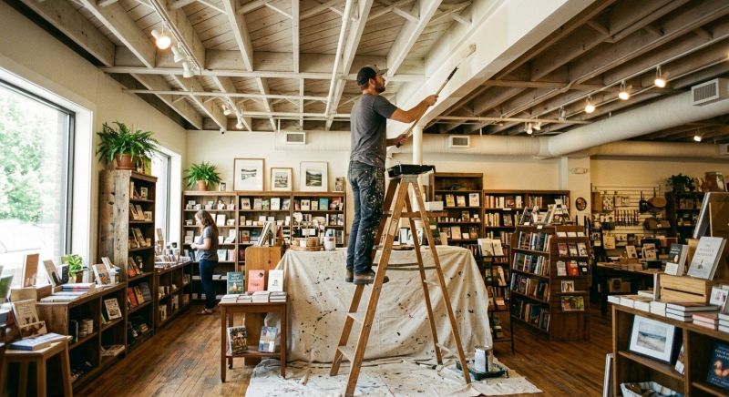 Commercial Ceiling Painting in Arvada, CO